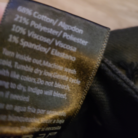 Risen flare black jeans size 13/31 - Picture 4 of 6